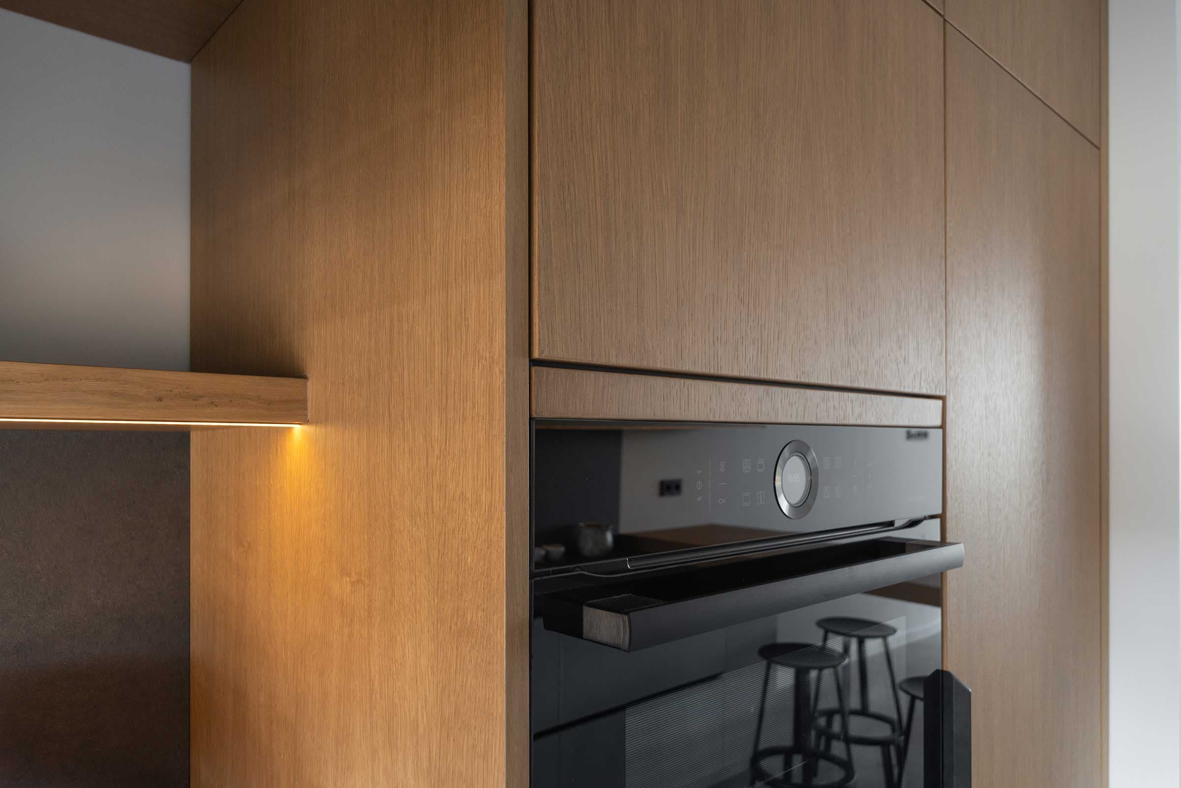 Premium materials and wood selection for custom furniture